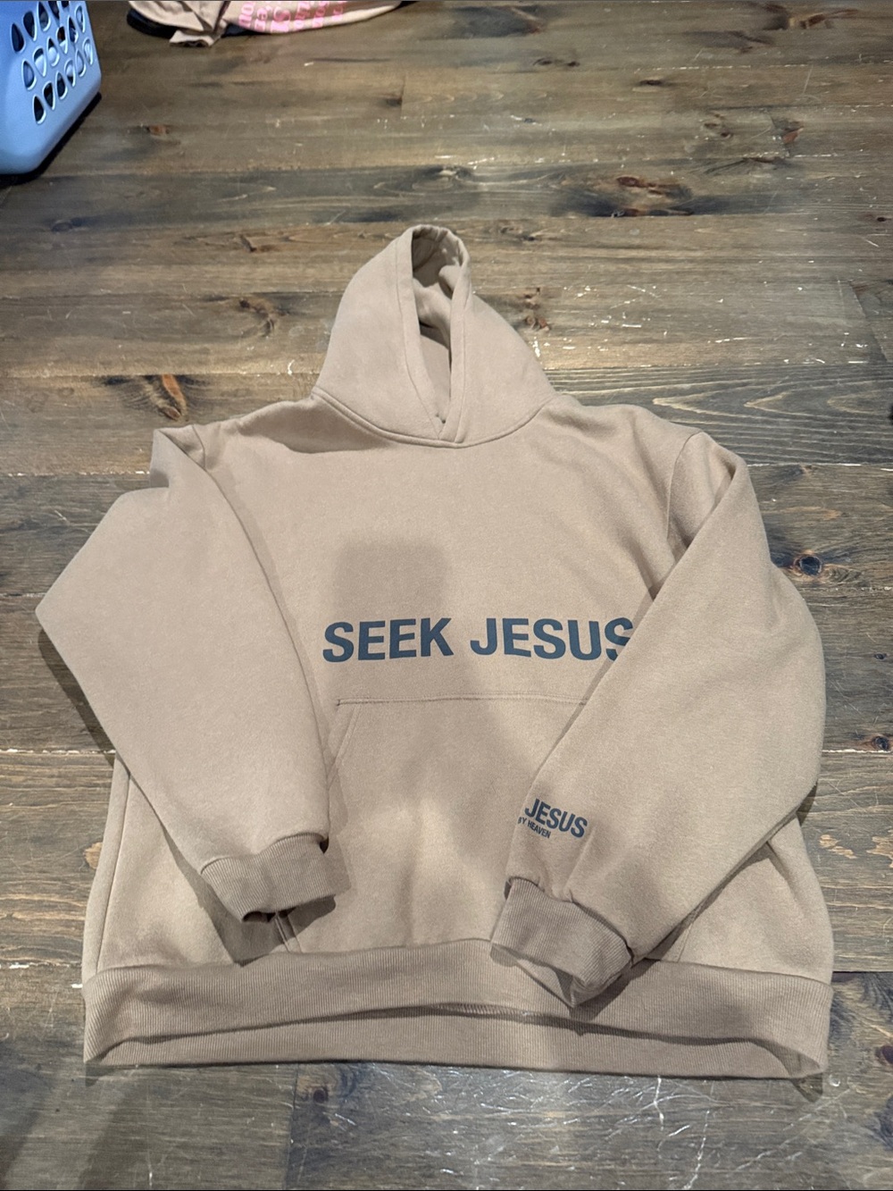 Brown “Seek Jesus” Hoodie